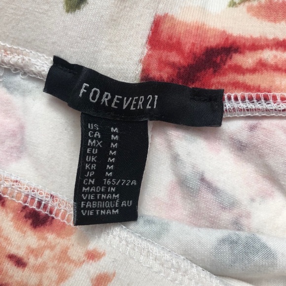 Forever 21 Floral Skater Skirt - Picture 3 of 3